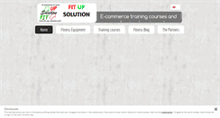 Desktop Screenshot of fit-up-solution.com